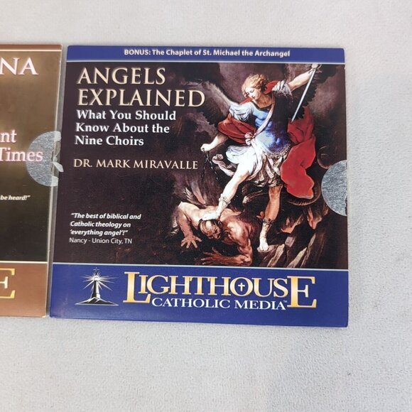 Dr. Mark Miravalle 2 CD St. Philomena Angels Explained Lighthouse Catholic Media - Picture 3 of 7